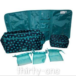Thirty-one 6 piece vanity case set